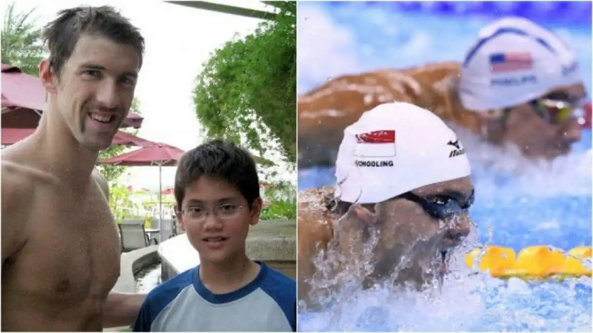 michael phelps - joseph schooling