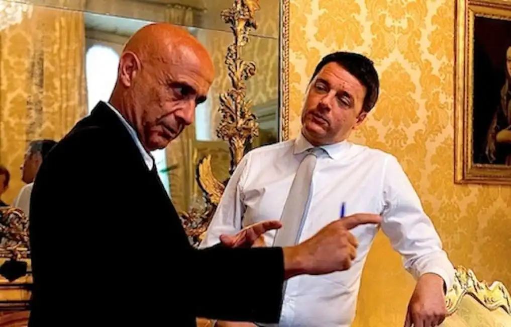 marco minniti e matteo renzi