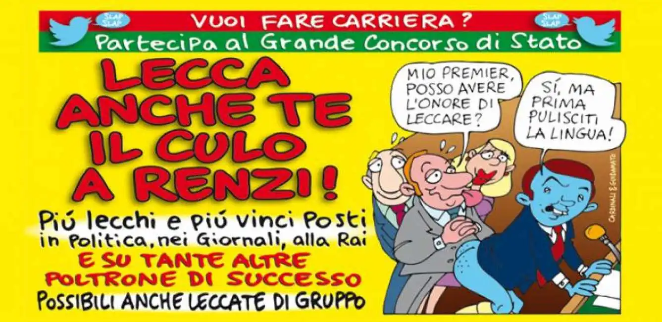 renzi vernacoliere -leccaculo-2-732996