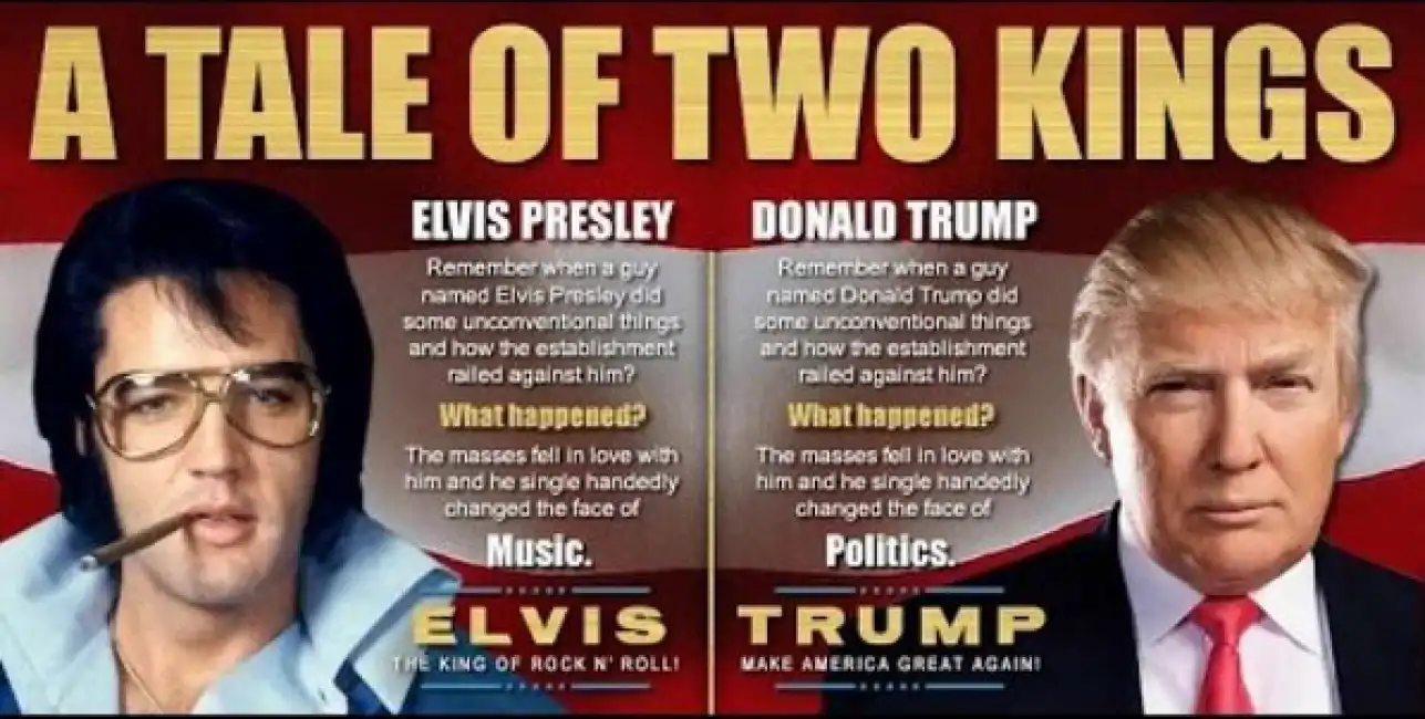 trump elvis