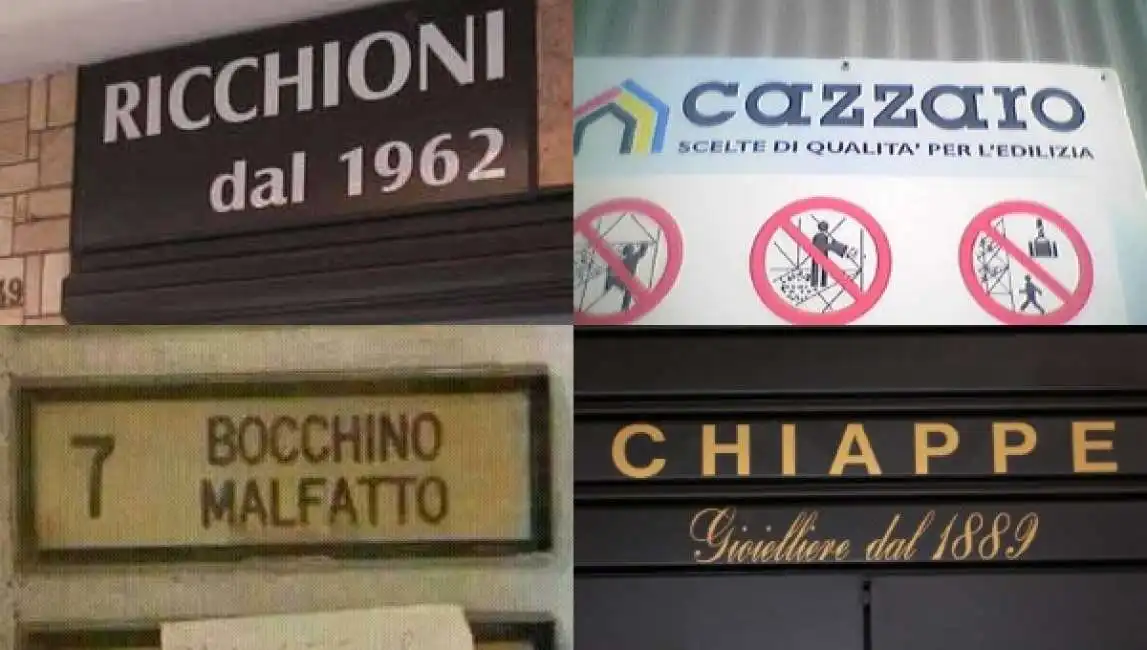 cognomi imbarazzanti