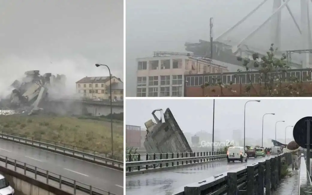 crollo ponte morandi genova