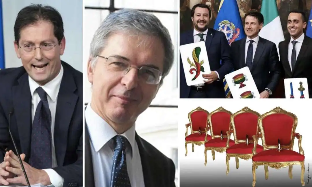 di maio conte salvini daniele franco roberto garofoli