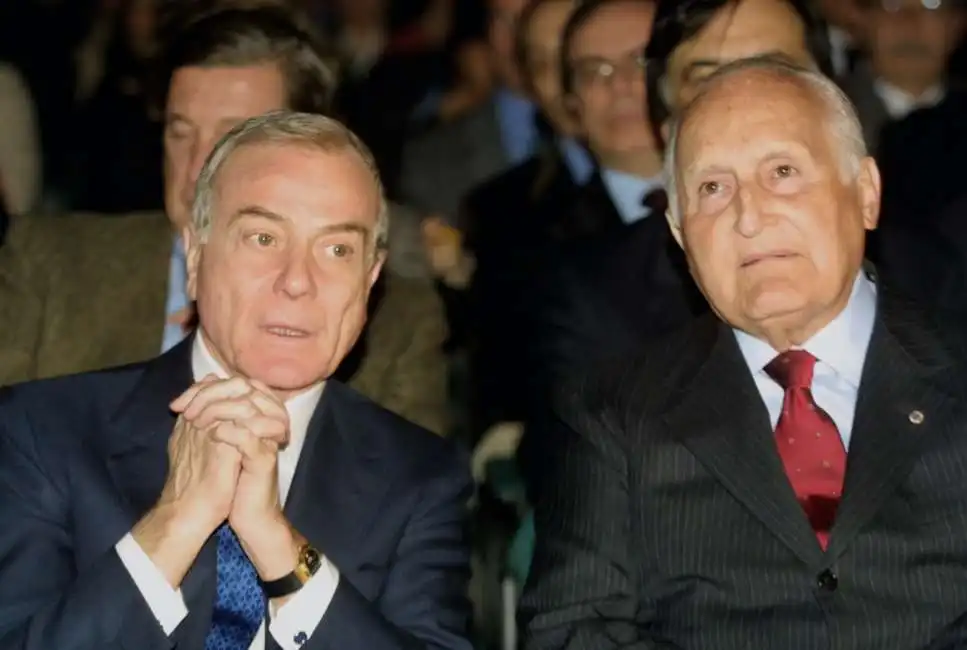 gianni letta e oscar luigi scalfaro