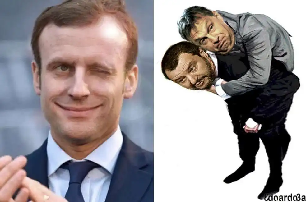 macron salvini orban