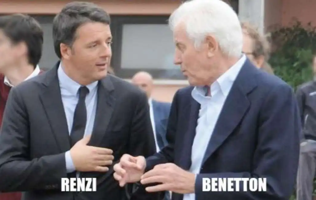 renzi benetton