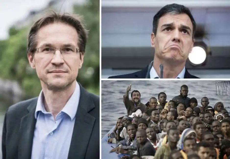 salvini migranti sanchez gerald knaus