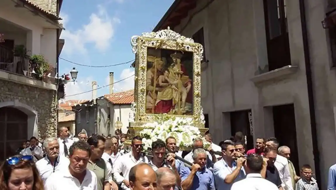 zungri processione madonna della neve