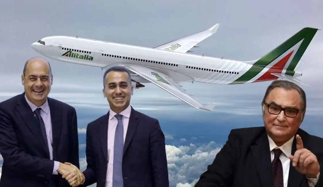 alitalia nicola zingaretti luigi di maio giulio sapelli