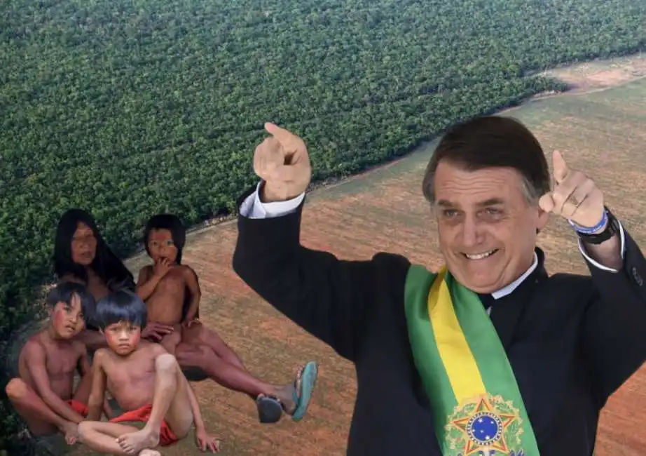 amazzonia foresta amazzonica bolsonaro indios