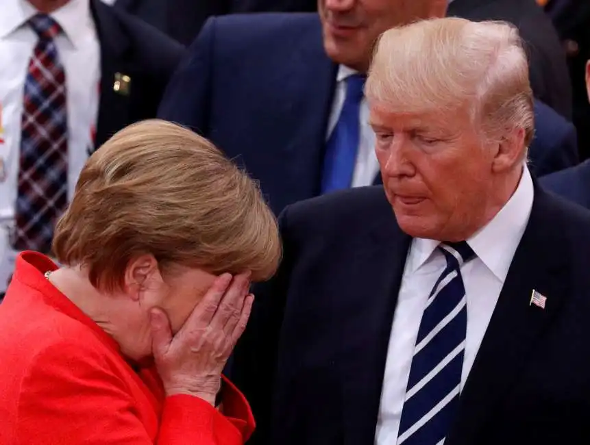 angela merkel donald trump