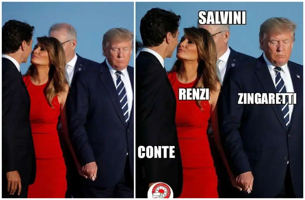 g7 melania trump justin trudeau