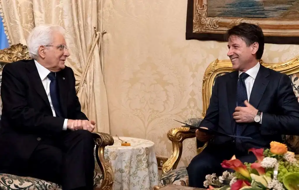 giuseppe conte sergio mattarella