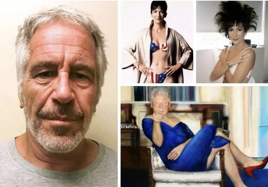 jeffrey epstein ghislaine maxwell bill clinton