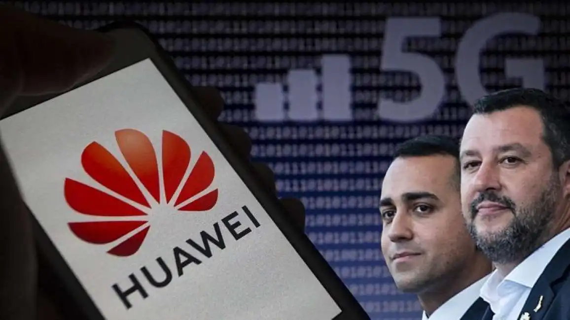 luigi di maio matteo salvini huawei 5g