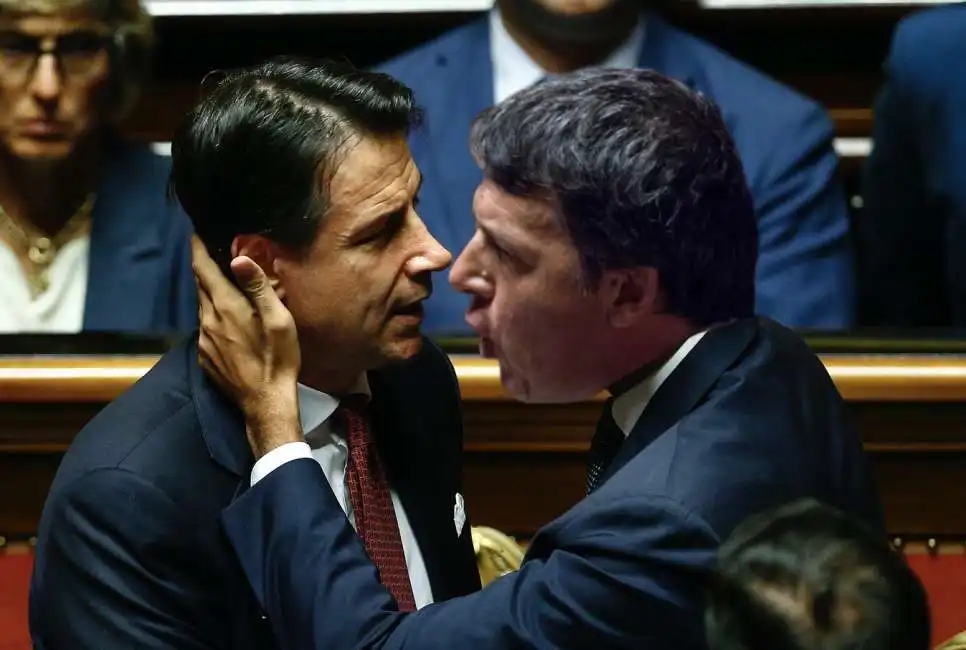 matteo renzi giuseppe conte