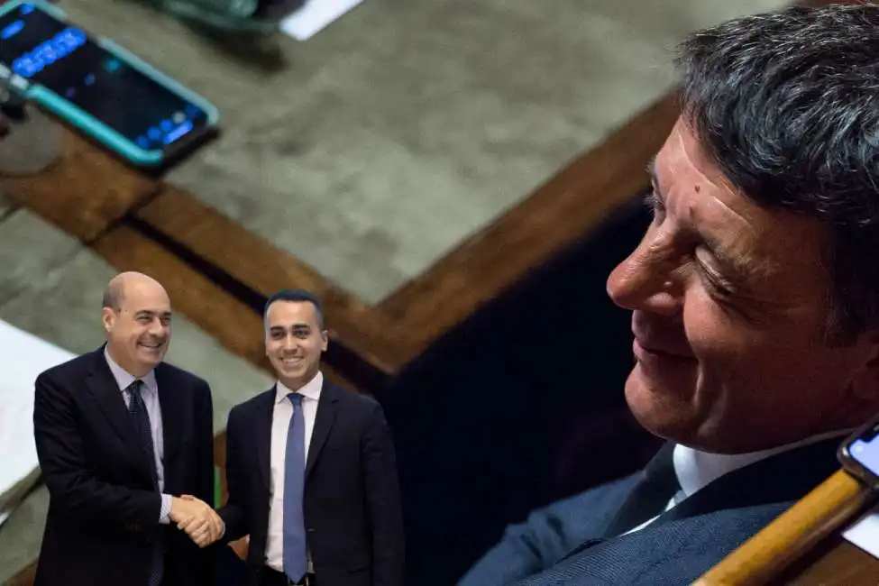 matteo renzi luigi di maio nicola zingaretti