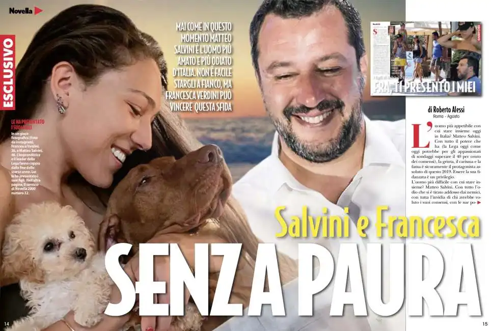 matteo salvini francesca verdini novella 2000