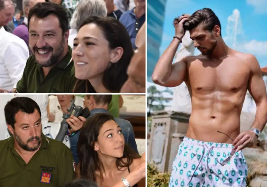 matteo salvini francesca verdini rodolfo salemi