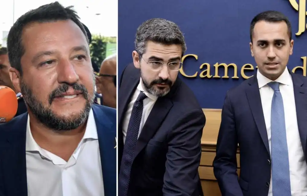 matteo salvini riccardo fraccaro luigi di maio