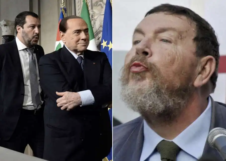 matteo salvini silvio berlusconi giuliano ferrara