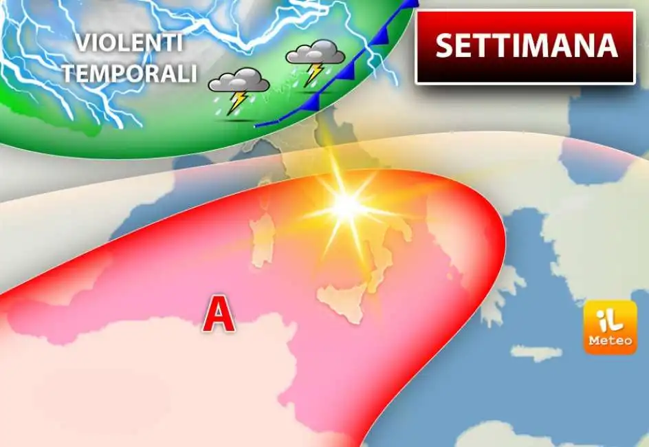 meteo settimana 5-12 agosto