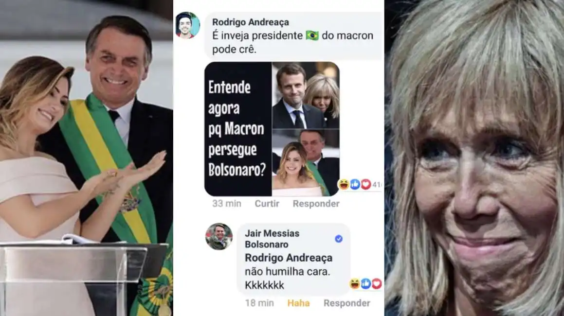 michelle jair bolsonaro brigitte macron