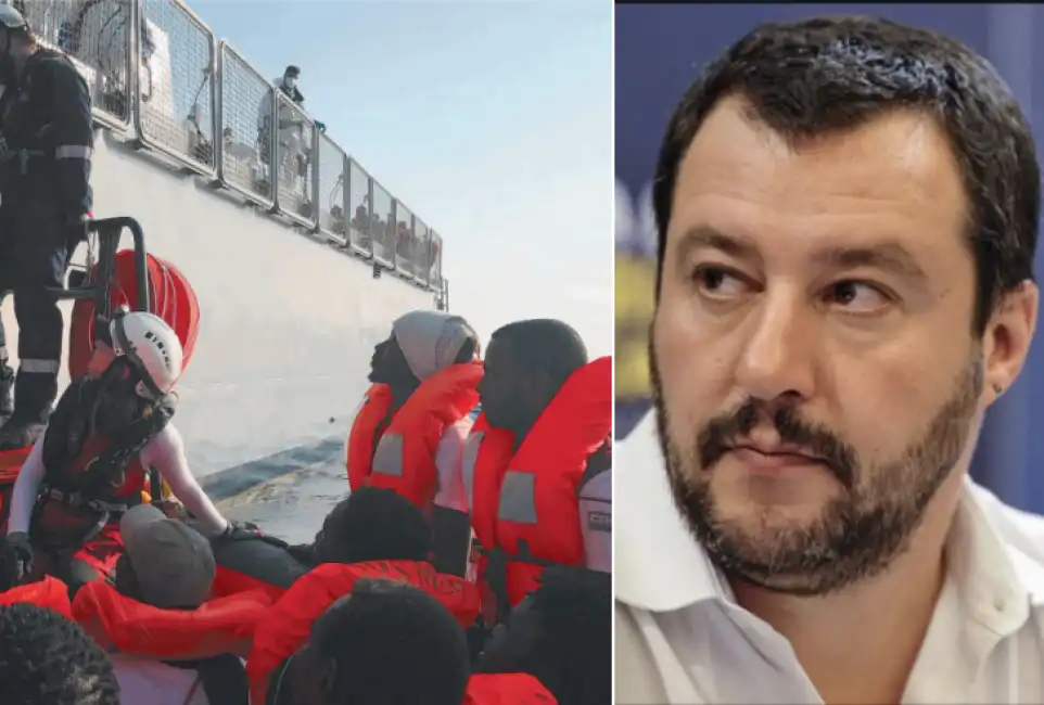 salvini ong migranti