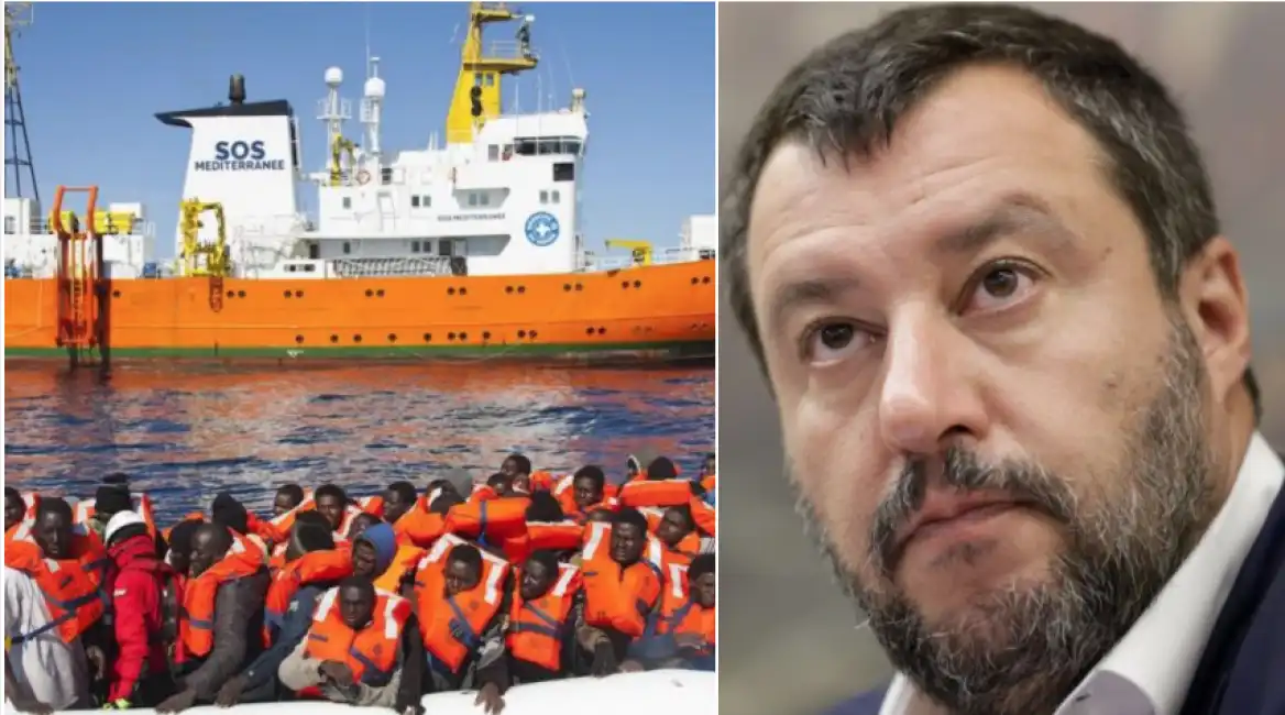 salvini sos mediterranee