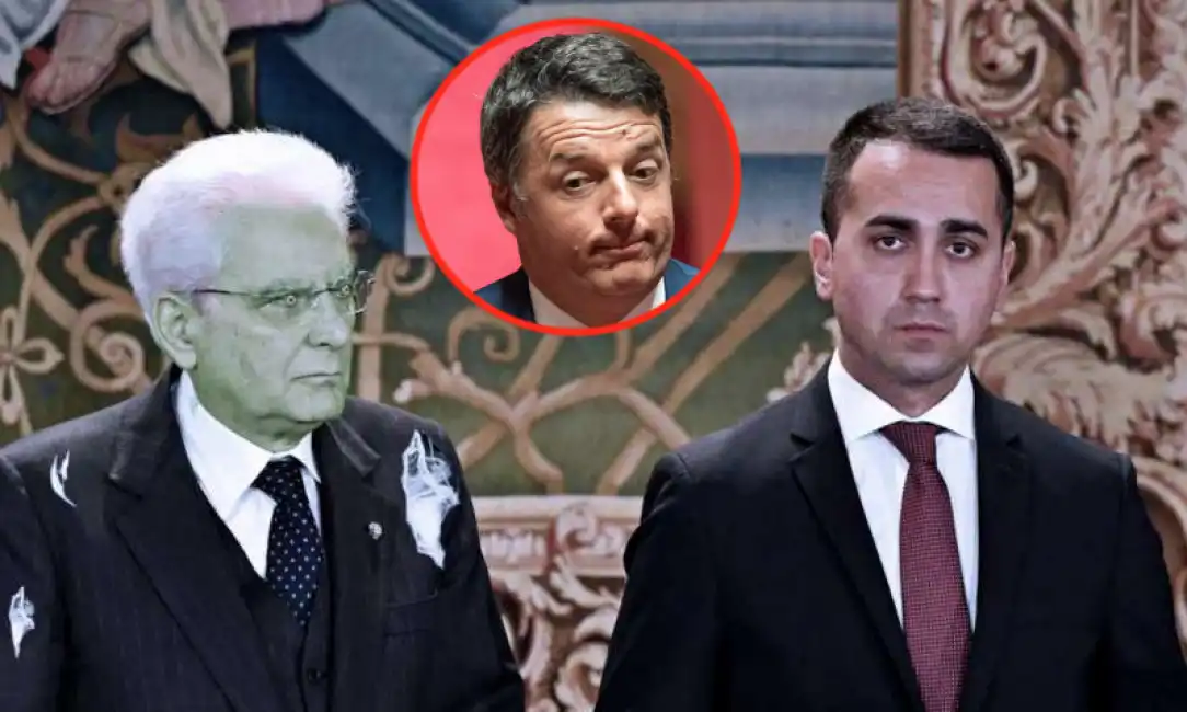 sergio mattarella matteo renzi luigi di maio