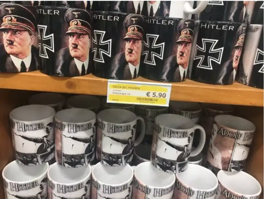 tazze hitler mussolini