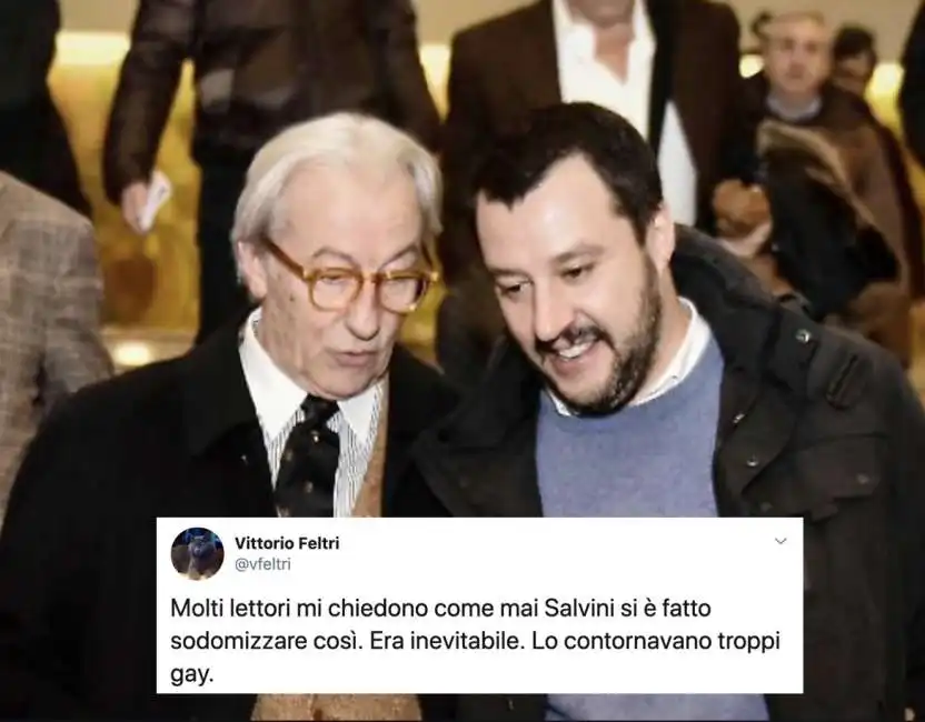 vittorio feltri matteo salvini 