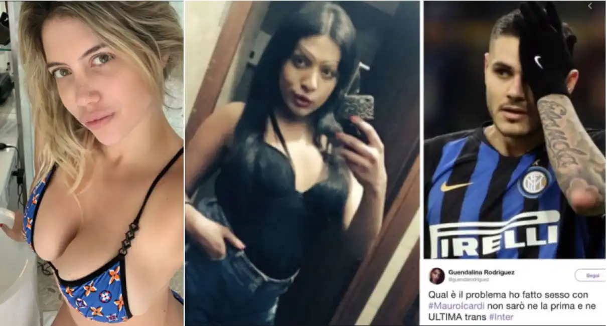 wanda nara icardi la trans guendalina