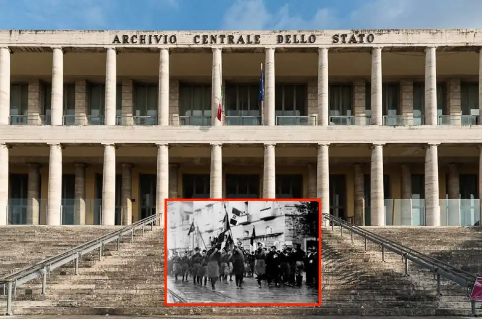 archivio centrale dello stato roma marcia su roma