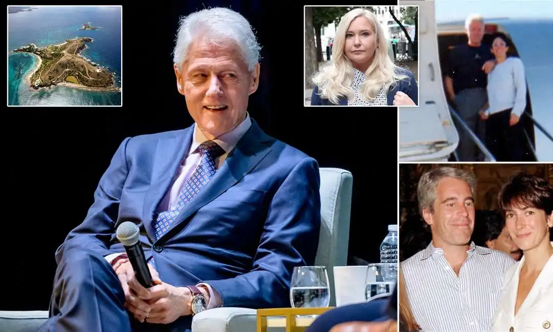 bill clinton jeffrey epstein ghislaine maxwell