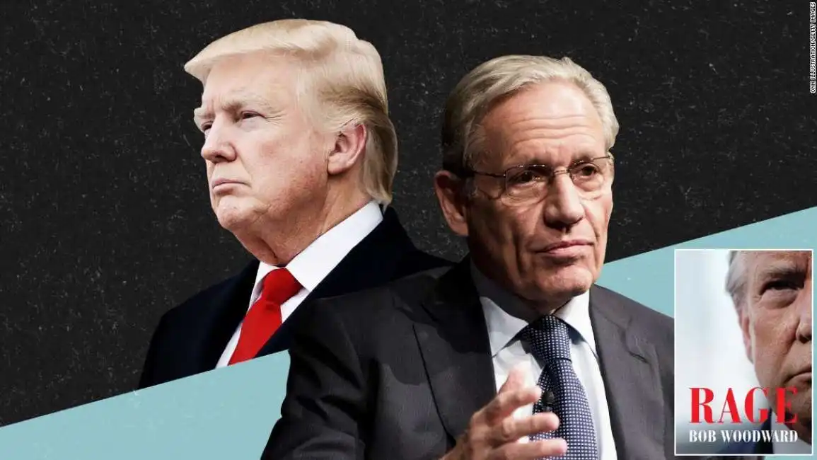 bob woodward e donald trump 