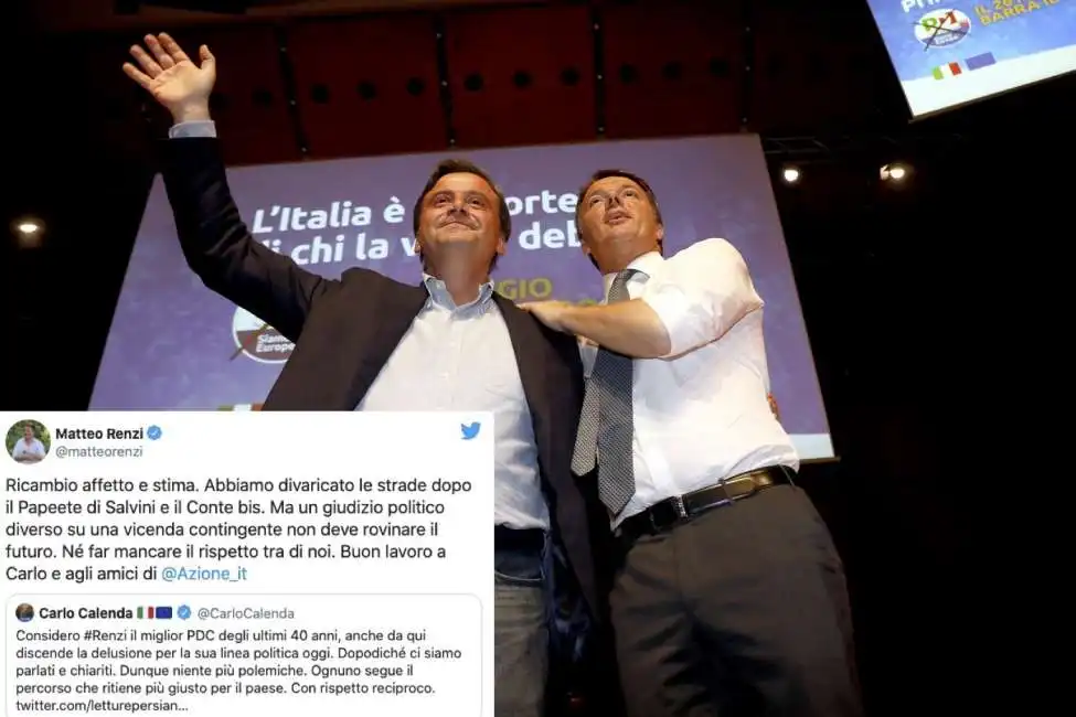 carlo calenda matteo renzi 