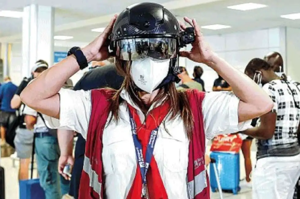 controlli aeroporto coronavirus