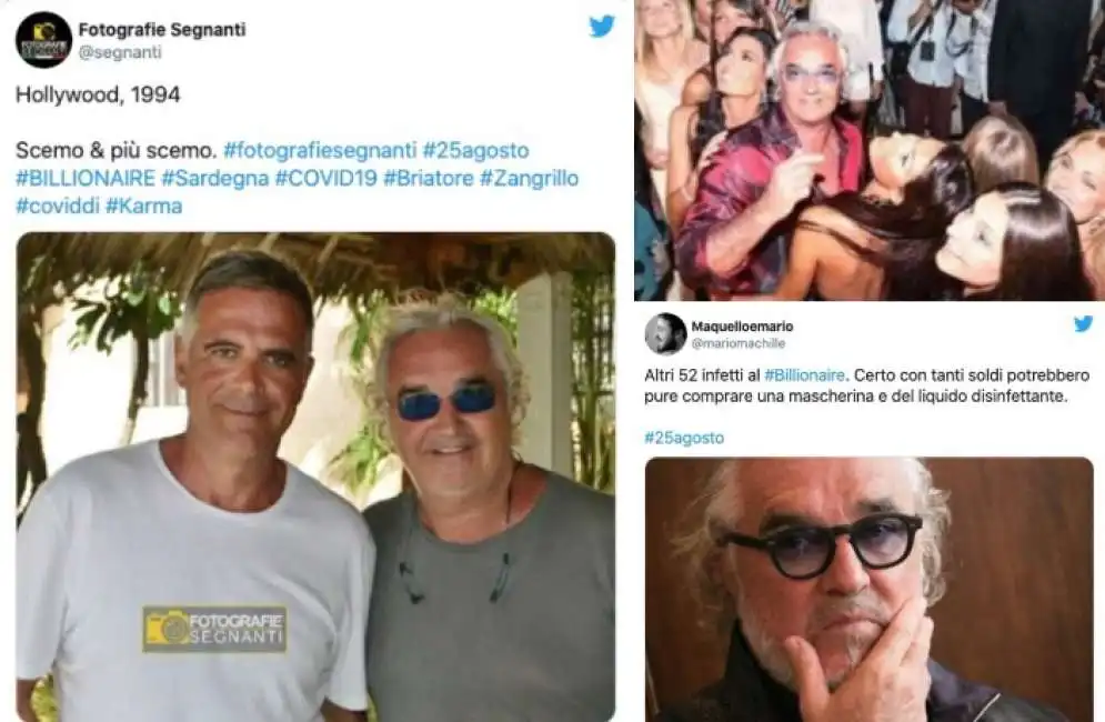 flavio briatore positivo al coronavirus - i tweet 5