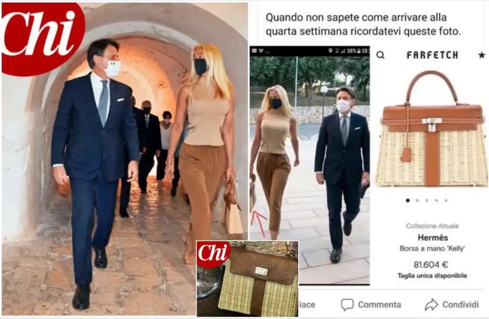 giuseppe conte e olivia paladino 1-1