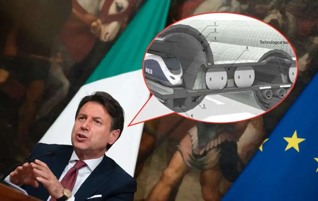 giuseppe conte tunnel stretto