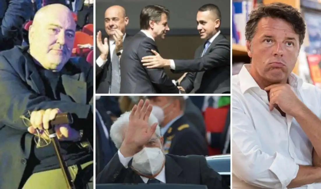 goffredo bettini matteo renzi sergio mattarella nicola zingaretti luigi di maio giuseppe conte