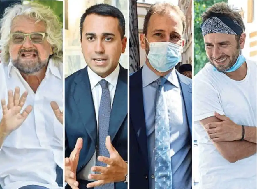 grillo di maio di battista casaleggio