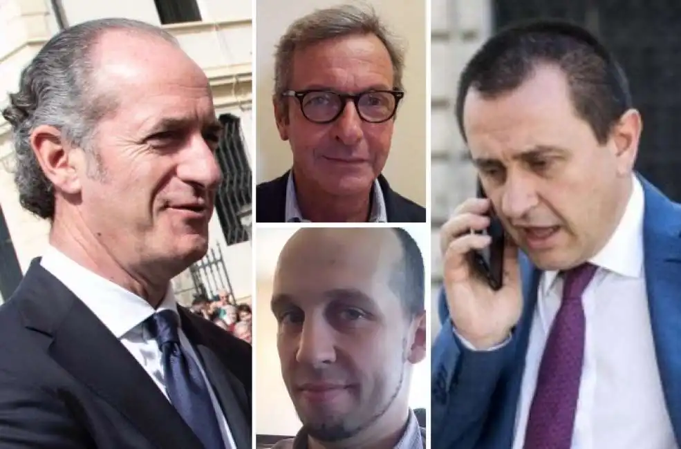 luca zaia ettore rosato jacopo zannini mario lolini