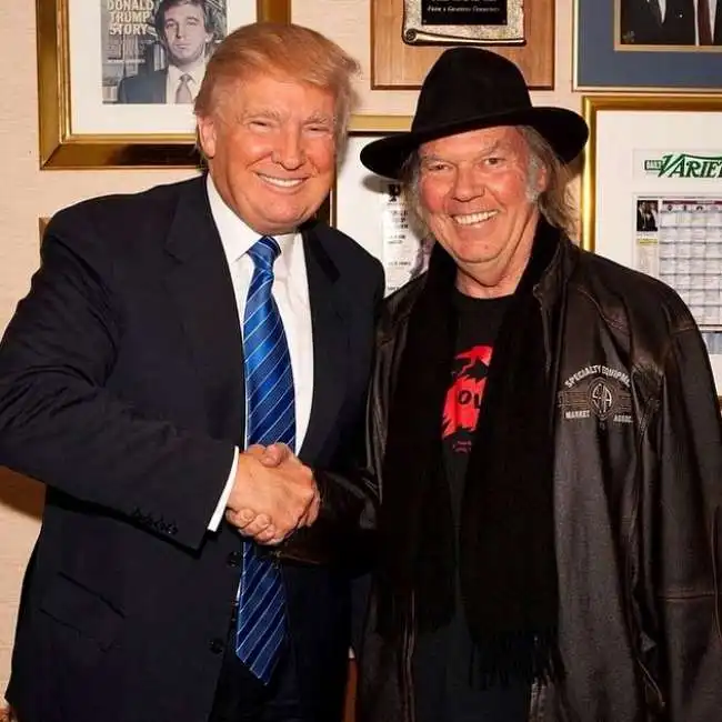 neil young donald trump