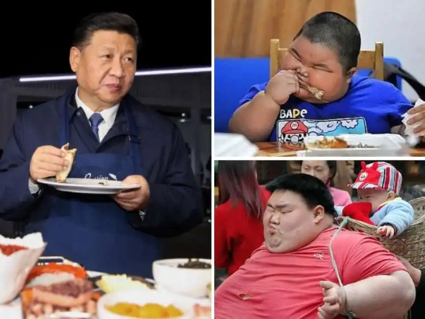 obesita' cina obesi xi jinping 