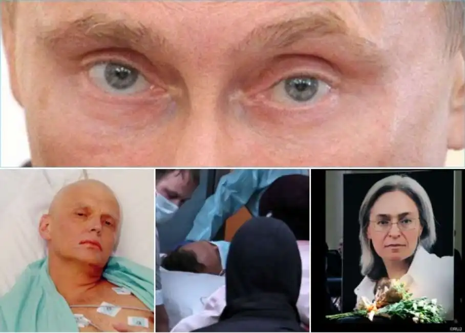 putin navalny politkovskaja litvinenko