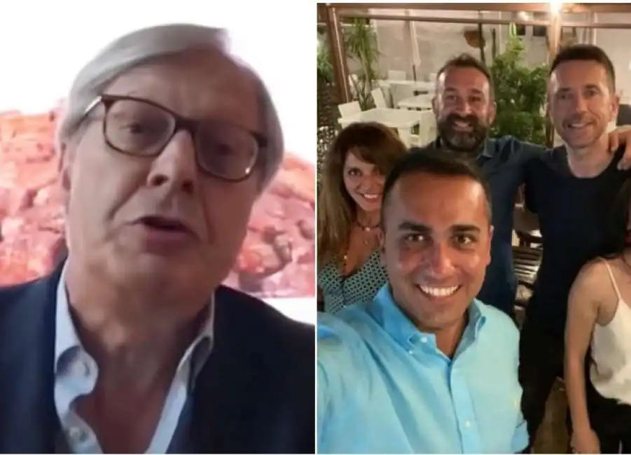 sgarbi scanzi di maio