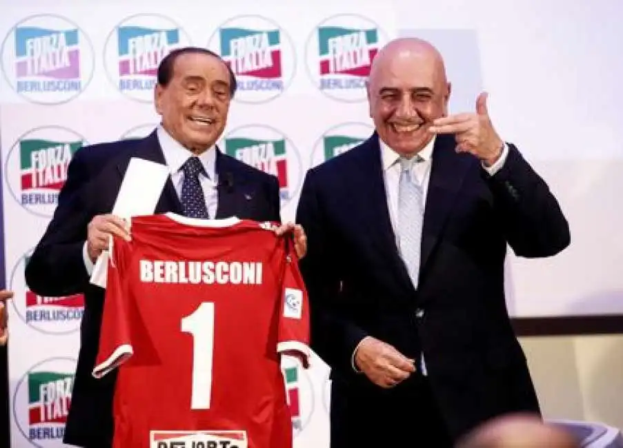 silvio berlusconi adriano galliani monza