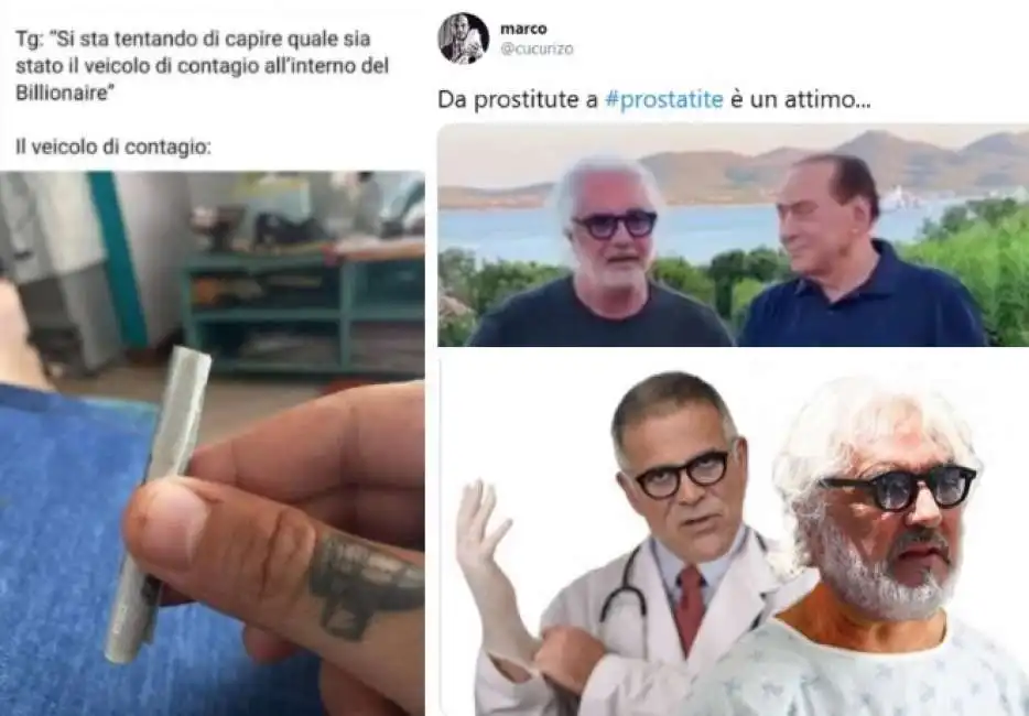 tweet briatore prostatite 